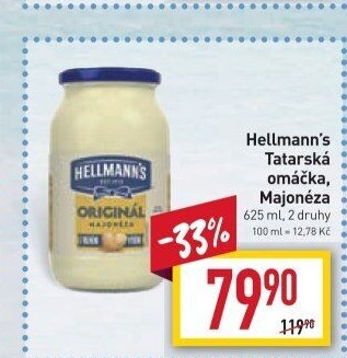 Tatarská omáčka Hellmann'