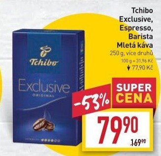 Mletá káva Tchibo Exclusive