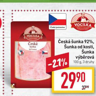 Šunka česká Vocílka