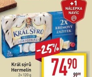 Sýr Hermelín Král sýrů