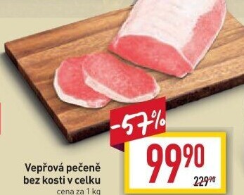Vepřová pečeně bez kosti