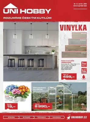 akční leták UNI HOBBY 2.2.2023-26.2.2023