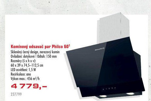 Digestoř Philco 60