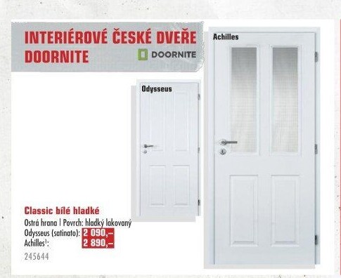 Interiérové dveře Doornite