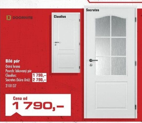 Interiérové dveře Doornite