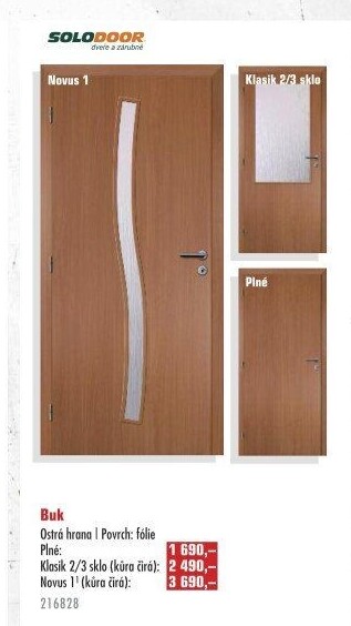 Interiérové dveře Solodoor