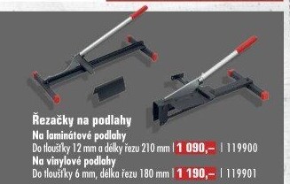Řezačka na laminát Meister