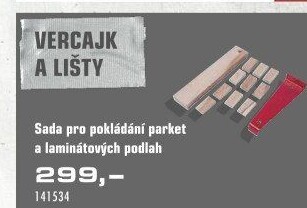 Sada pro pokládání parket a laminátových podlah Conmetall