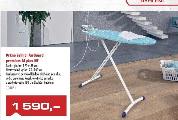 Žehlicí prkno AirBoard Premium M Plus Leifheit