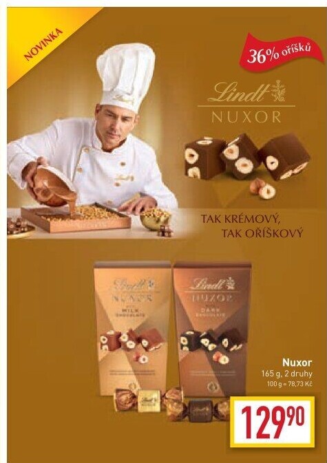 Bonboniéra Nuxor Lindt