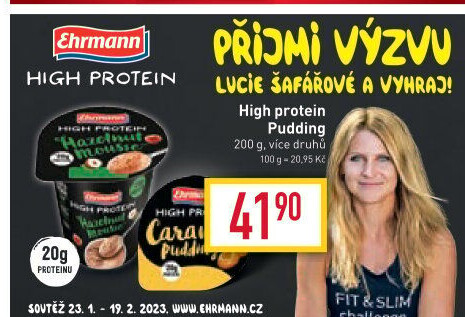 Dezert pudink High protein Ehrmann