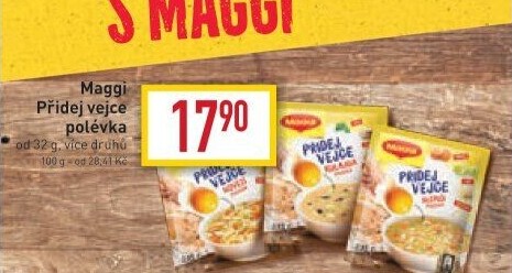 Instantní polévka Přidej vejce Maggi