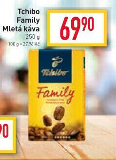 Mletá káva Family Tchibo