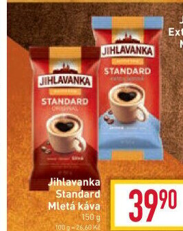 Mletá káva Standard Jihlavanka