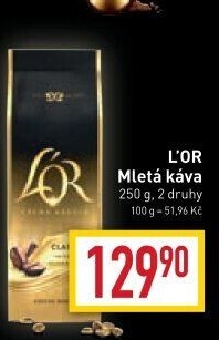 Mleté kávy L'