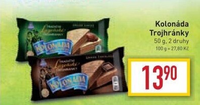 Oplatky trojhránky Kolonáda Opavia