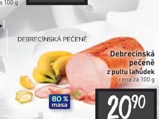 Pečeně debrecínská LE&amp