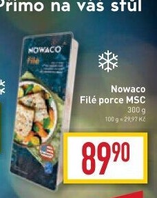 Rybí filé mražené Nowaco