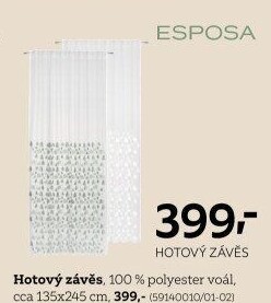 hotovy? závěs