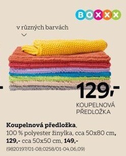 koupelnová předložka