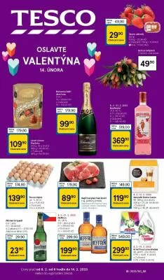 akční leták Tesco 8.2.2023-14.2.2023