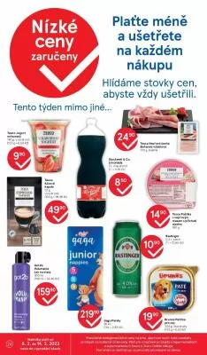 akční leták Tesco 8.2.2023-14.2.2023