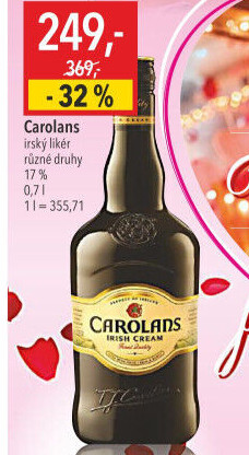 Likér irský Carolans