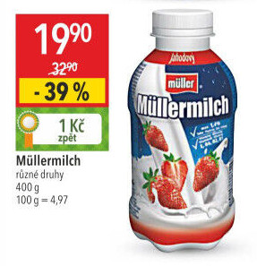 Nápoj mléčný Müllermilch Müller
