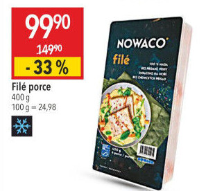 Rybí filé mražené Nowaco