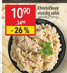 Salát vlašský chlebíčkový