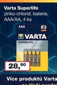 Baterie Superlife Varta