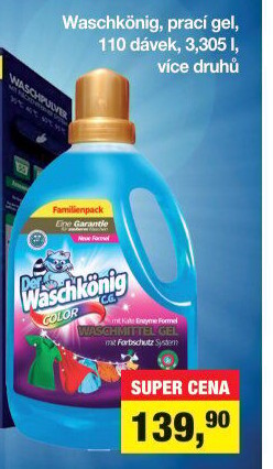 Prací gel Waschkönig