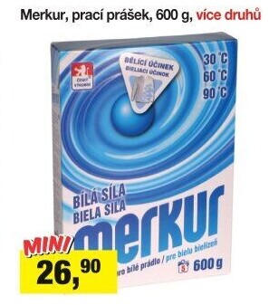 Prací prášek Merkur