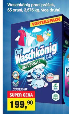 Prací prášek Waschkönig