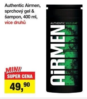 Sprchový gel a šampon 2v1 Authentic