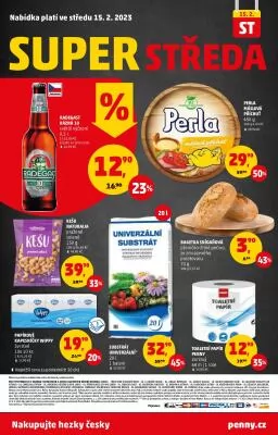 akční leták Penny Market 9.2.2023-15.2.2023