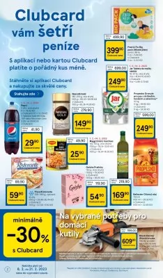 akční leták Tesco 8.2.2023-14.2.2023