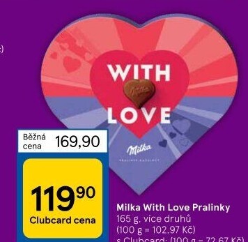 Bonboniéra With Love Milka