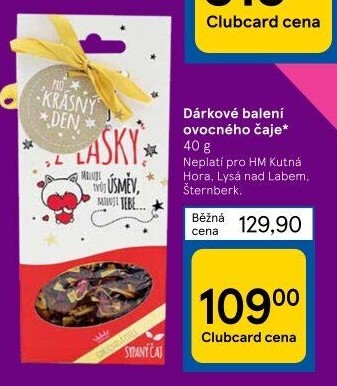 Čaj sypaný ovocný Nekupto