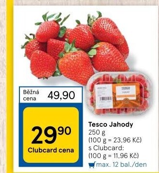 Jahody Tesco