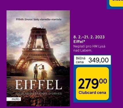 Kniha Eiffel Nicolas d'