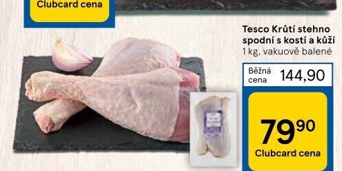 Krůtí stehna Tesco