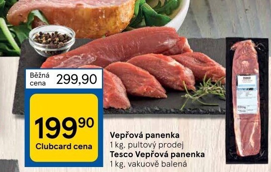 Panenka vepřováTesco