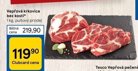 Vepřová krkovice bez kosti