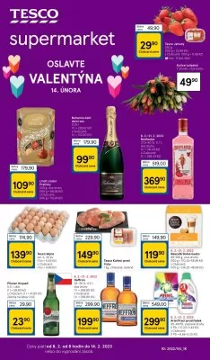 akční leták Tesco 8.2.2023-14.2.2023
