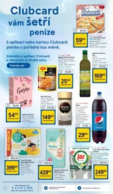 akční leták Tesco 8.2.2023-14.2.2023