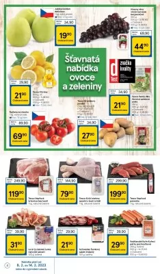 akční leták Tesco 8.2.2023-14.2.2023