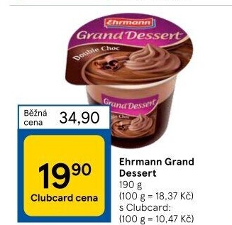 Dezert Grand Dessert Ehrmann