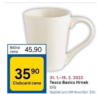 Hrnek Tesco