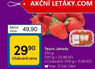 Jahody Tesco